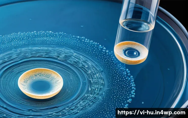 키토산을 이용한 정수 필터 개발 - **Prompt 1: Chitosan's Natural Transformation**
"A vibrant, conceptual image depicting the eco-f...